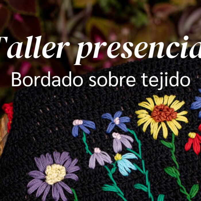 13/10 Bordado sobre tejido | TALLER PRESENCIAL